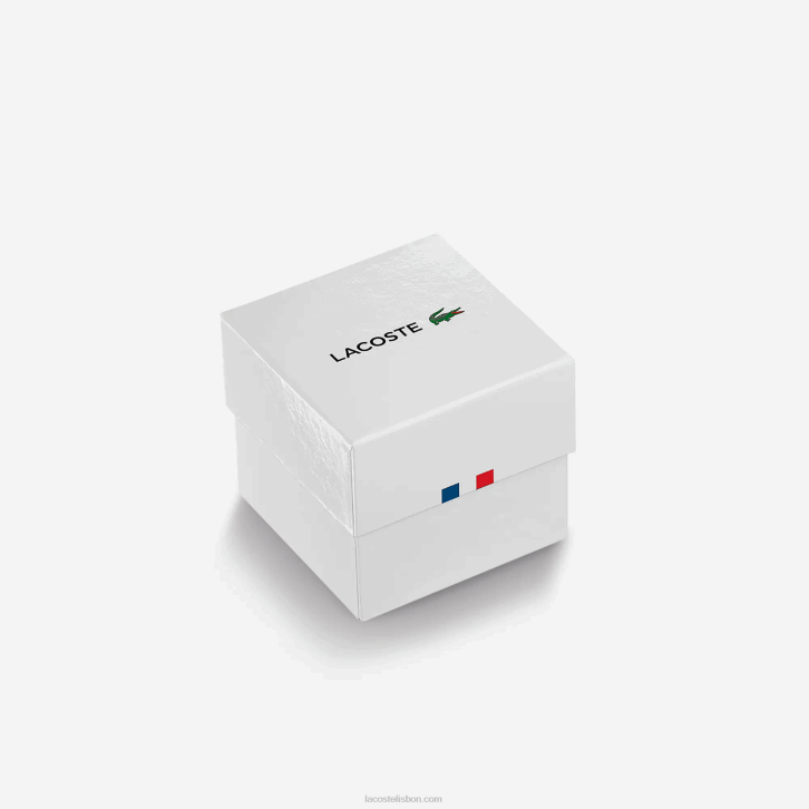 crianças Lacoste branco 000 12.12 relógio de pulseira de silicone branco 08D03299