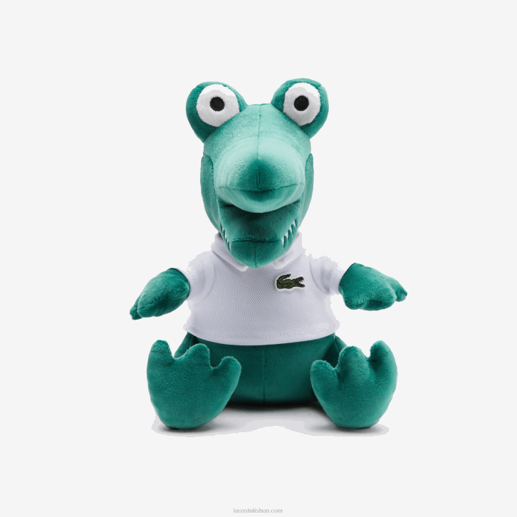 crianças Lacoste verde 132 ursinho de crocodilo com polo de marca 08D02990