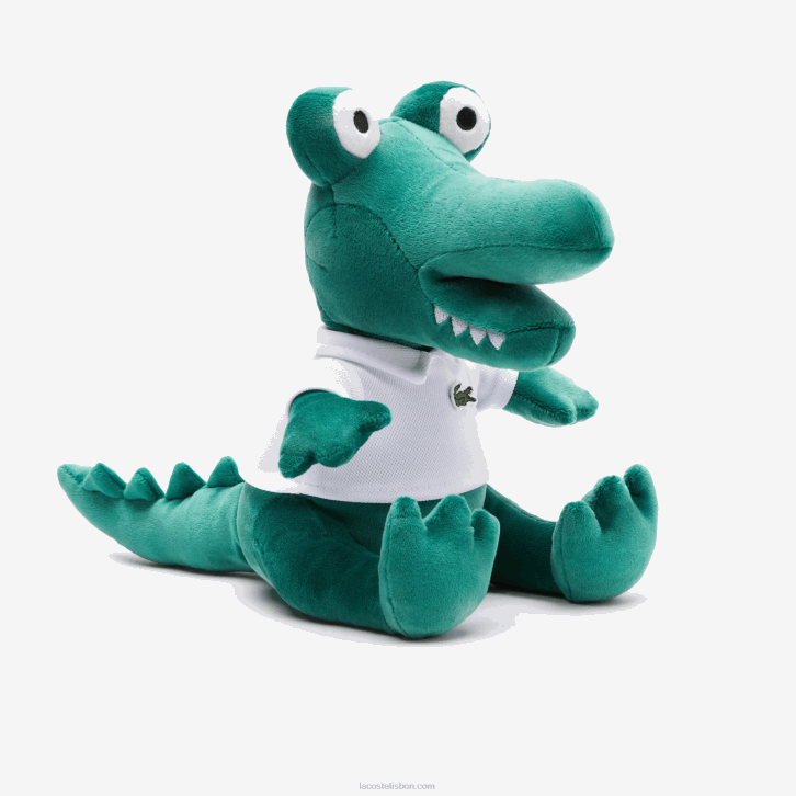 crianças Lacoste verde 132 ursinho de crocodilo com polo de marca 08D02990