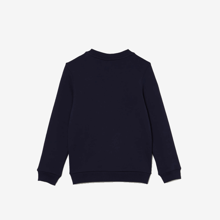 crianças Lacoste azul marinho 166 moletom de lã de algodão 08D02973