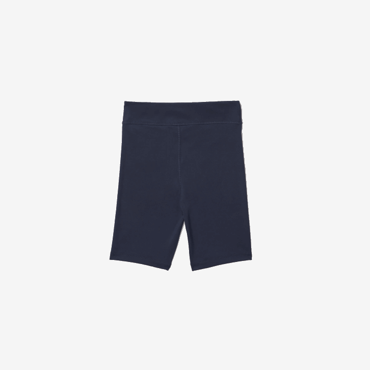 garotas Lacoste kxe azul shorts de ciclo de fibra reciclada 08D03086