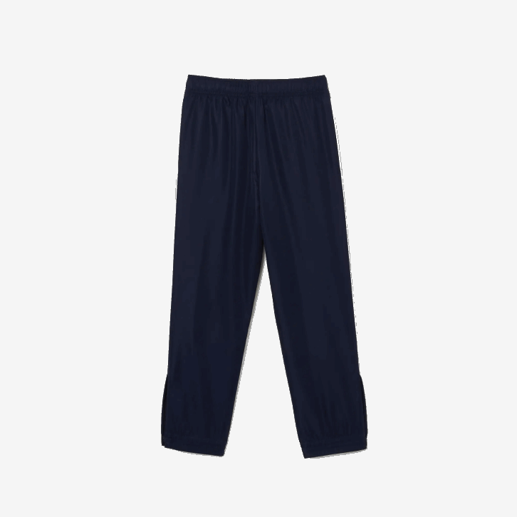 Rapazes Lacoste azul marinho 166 calça esportiva 08D03110