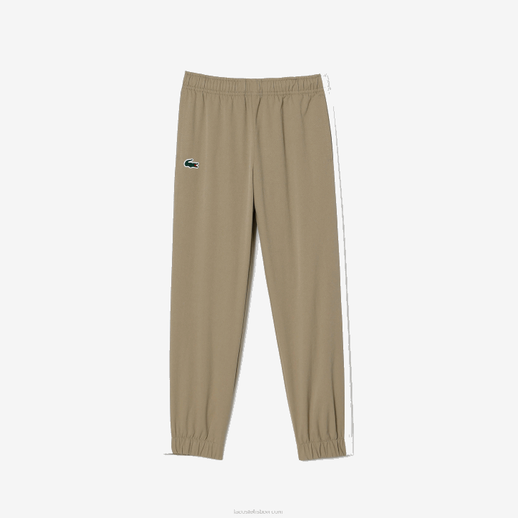 Rapazes Lacoste bege branco azul laranja wri conjunto jogger tênis x daniil medvedev 08D03042