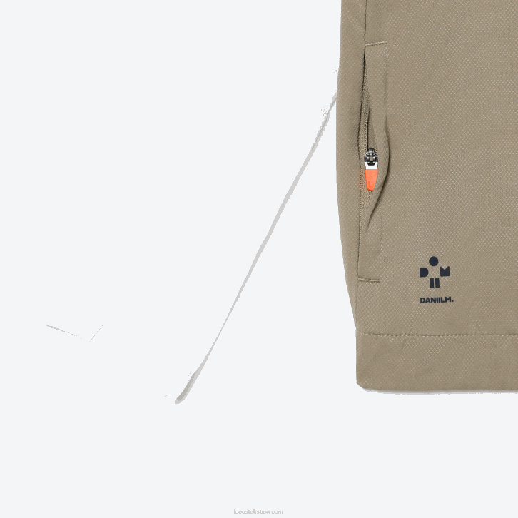 Rapazes Lacoste bege branco azul laranja wri conjunto jogger tênis x daniil medvedev 08D03042