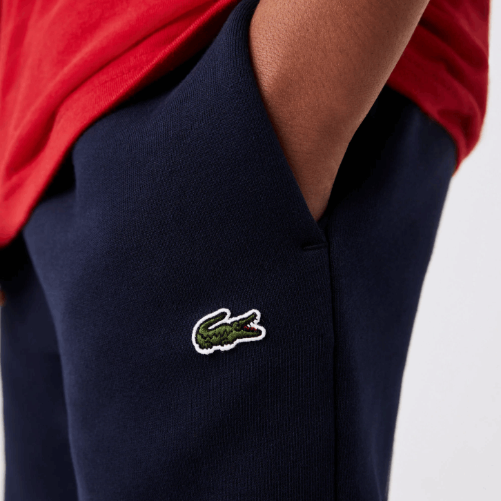 crianças Lacoste azul marinho branco vermelho lei calça de marca 08D03215