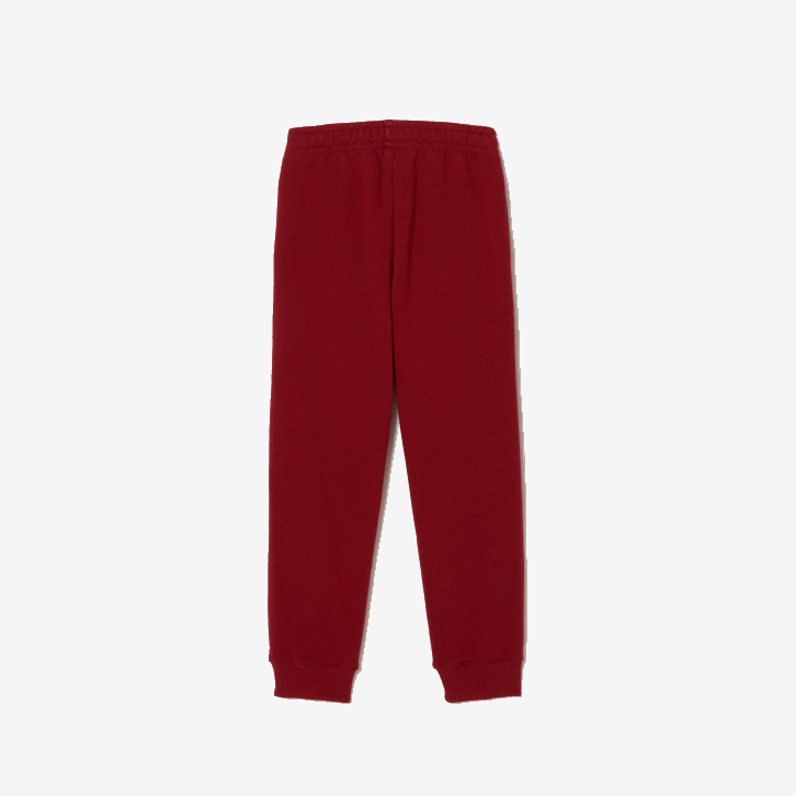 crianças Lacoste bordeaux ypw calça de treino colorblock 08D03199