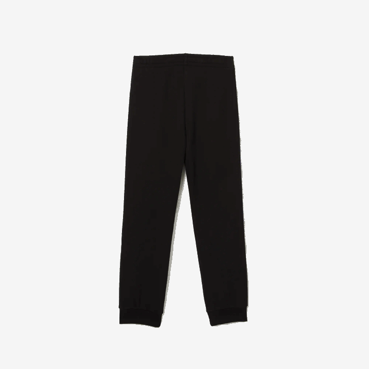 crianças Lacoste preto azul 985 calças de bandas impressas 08D03223