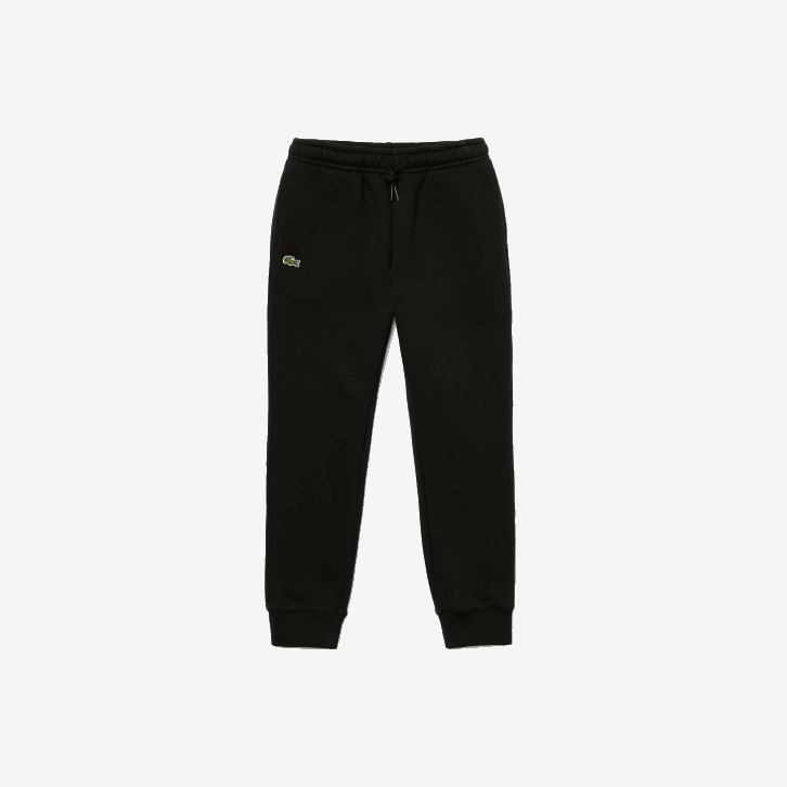 crianças Lacoste preto 031 calça de moletom esportiva 08D03216