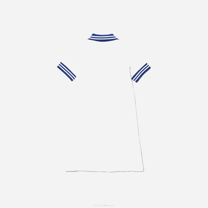 garotas Lacoste branco azul nnv vestido polo piquê bordado 08D03295