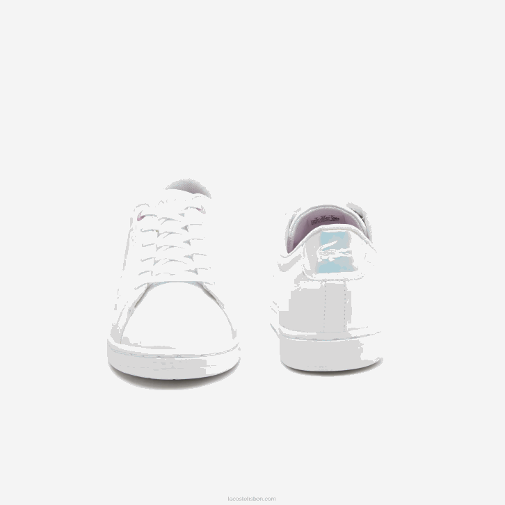 juniores Lacoste branco 21g tênis sintético carnaby 08D03316