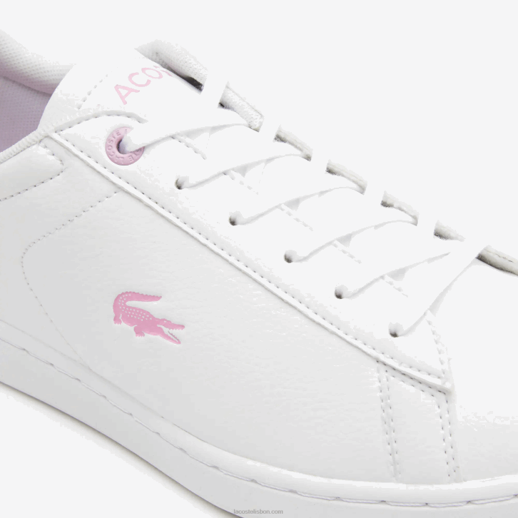 juniores Lacoste branco 21g tênis sintético carnaby 08D03316