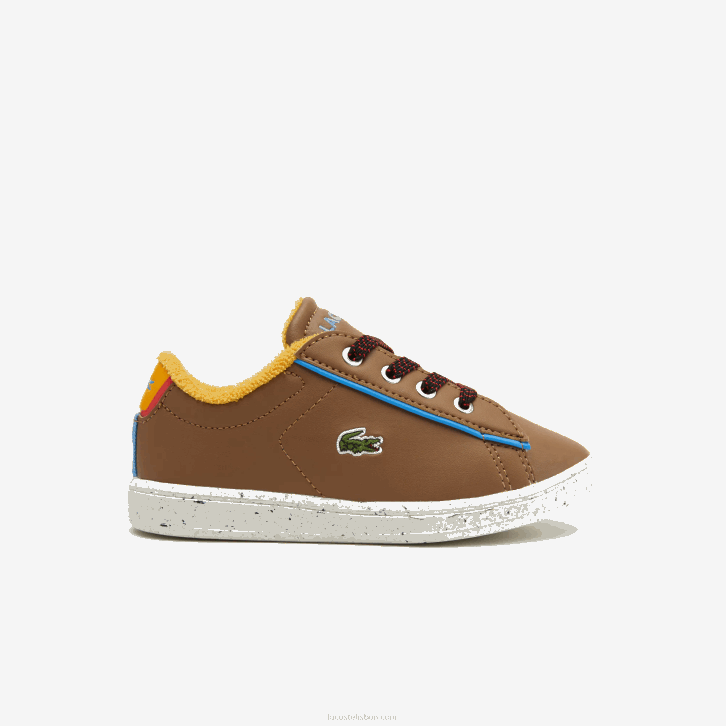 bebês Lacoste marrom azul claro 2g7 sapatos sintéticos de inverno carnaby 08D02993