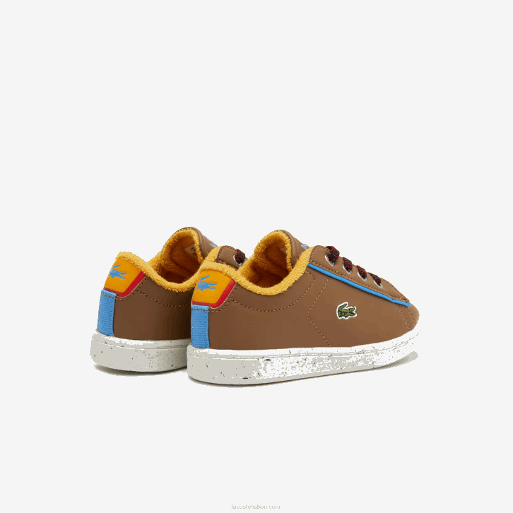 bebês Lacoste marrom azul claro 2g7 sapatos sintéticos de inverno carnaby 08D02993