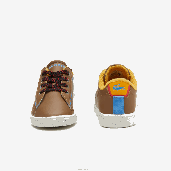 bebês Lacoste marrom azul claro 2g7 sapatos sintéticos de inverno carnaby 08D02993