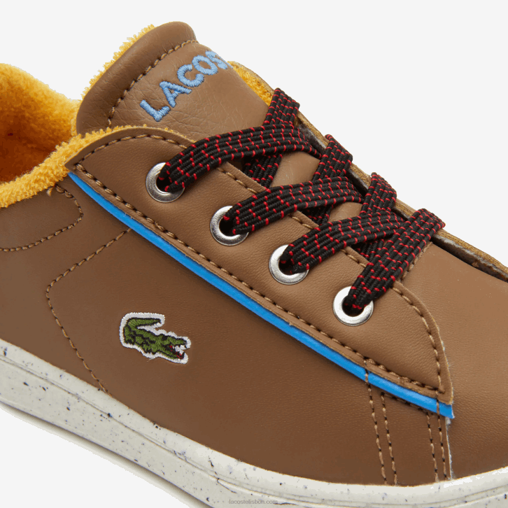 bebês Lacoste marrom azul claro 2g7 sapatos sintéticos de inverno carnaby 08D02993