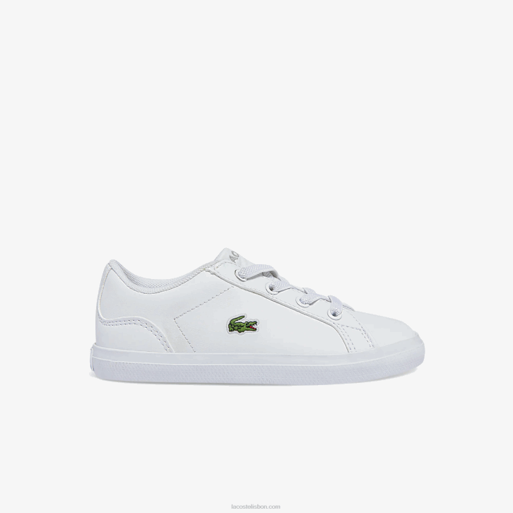 bebês Lacoste branco 21g tênis sintético lerond 08D02941