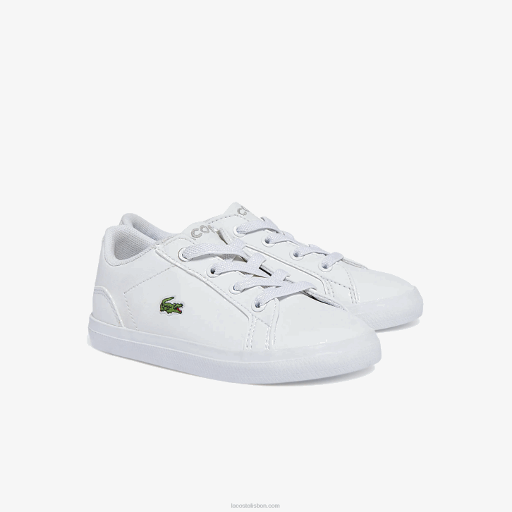 bebês Lacoste branco 21g tênis sintético lerond 08D02941