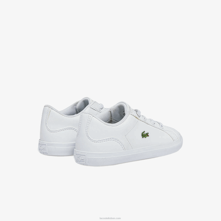 bebês Lacoste branco 21g tênis sintético lerond 08D02941