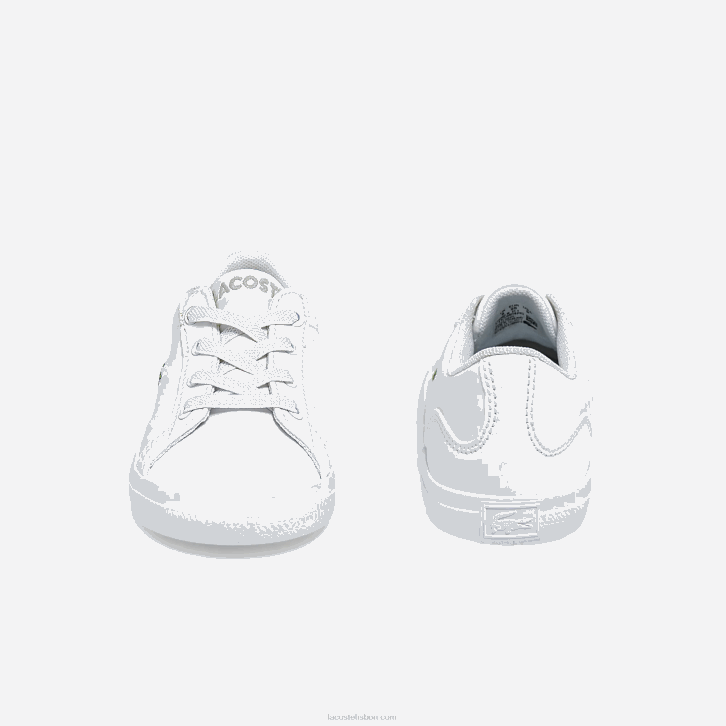 bebês Lacoste branco 21g tênis sintético lerond 08D02941