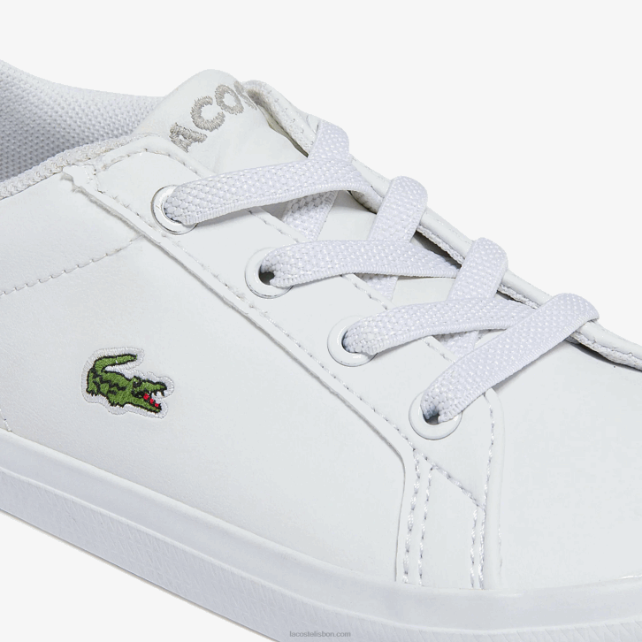bebês Lacoste branco 21g tênis sintético lerond 08D02941