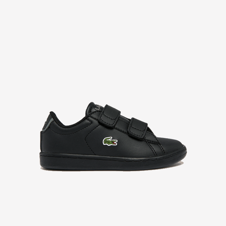 bebês Lacoste preto 02h tênis sintético carnaby evo bl 08D02939