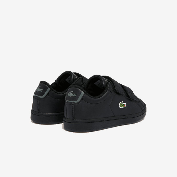 bebês Lacoste preto 02h tênis sintético carnaby evo bl 08D02939