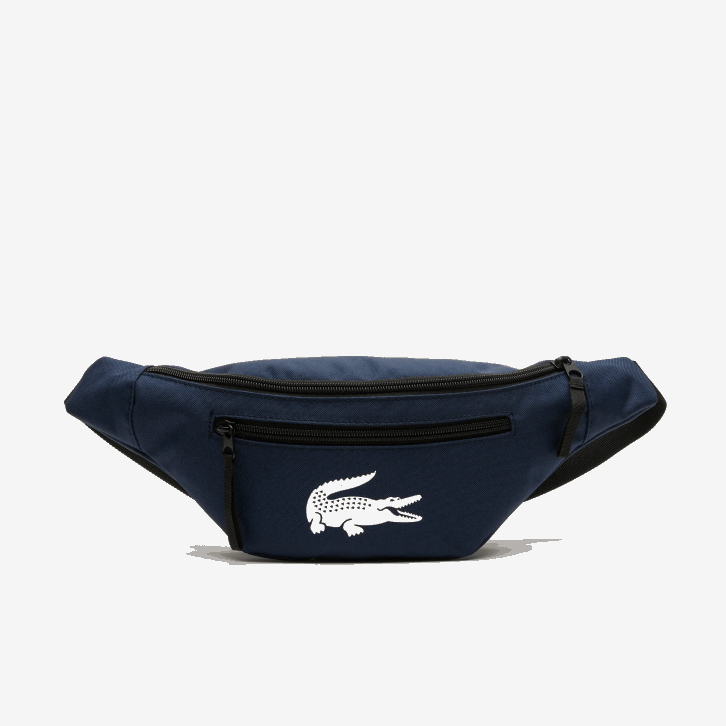 homens Lacoste 21 bolsa de cinto de fibra reciclada 08D02003