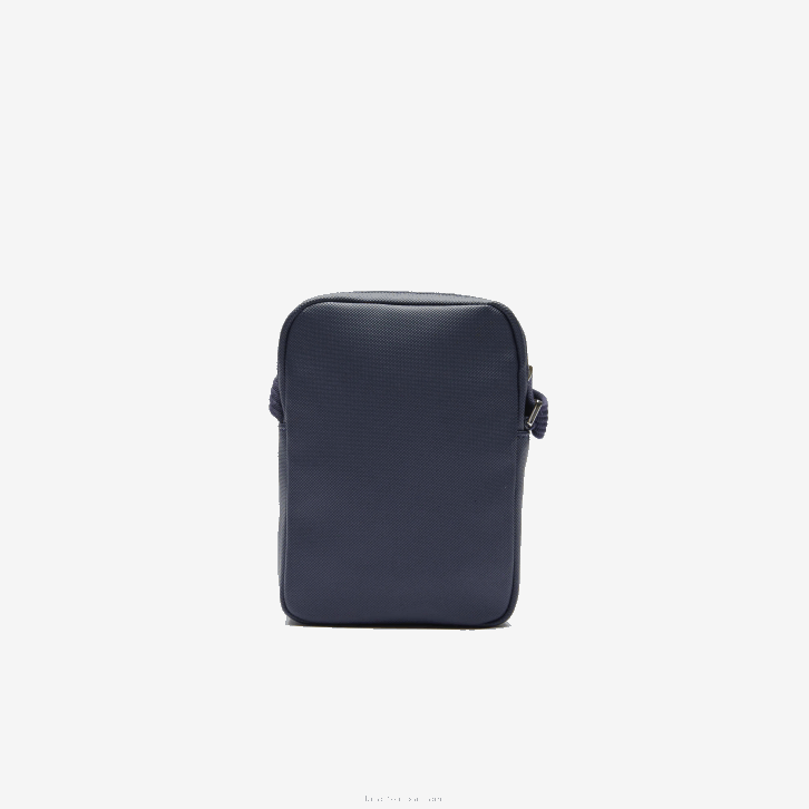 homens Lacoste 21 clássica bolsa petit pique vertical com zíper 08D02024