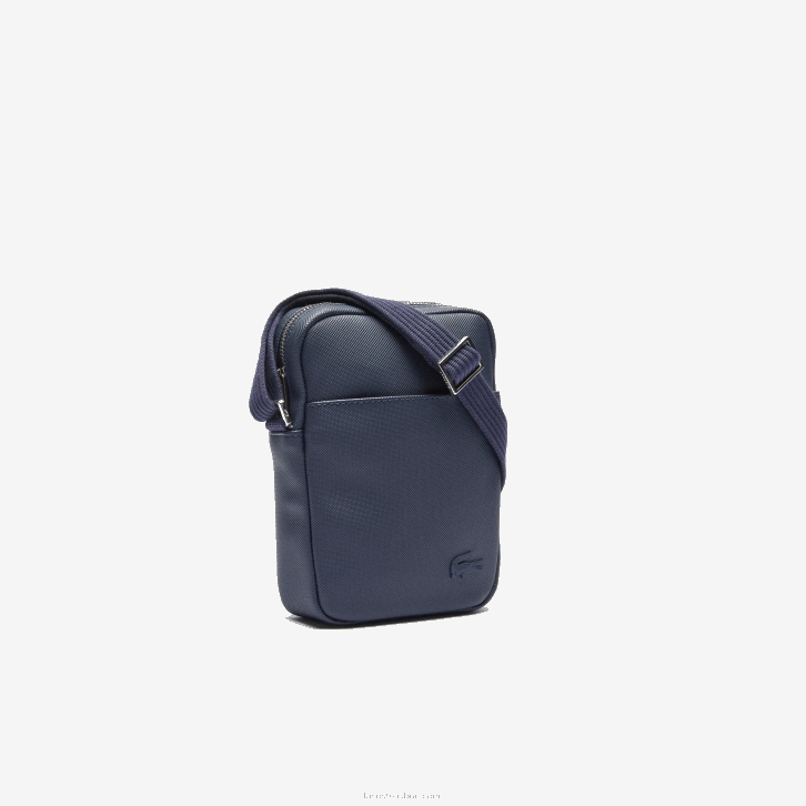 homens Lacoste 21 clássica bolsa petit pique vertical com zíper 08D02024