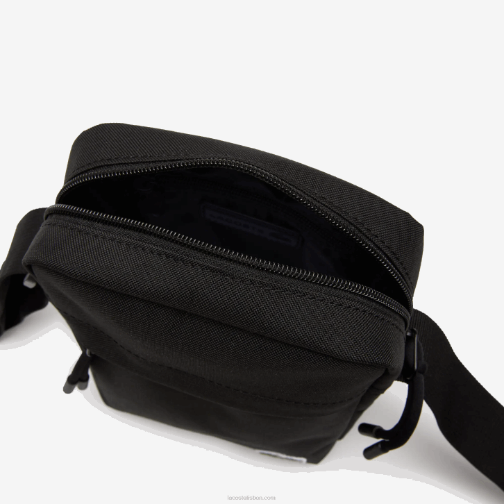 homens Lacoste 991 bolsa cruzada com zíper 08D01981