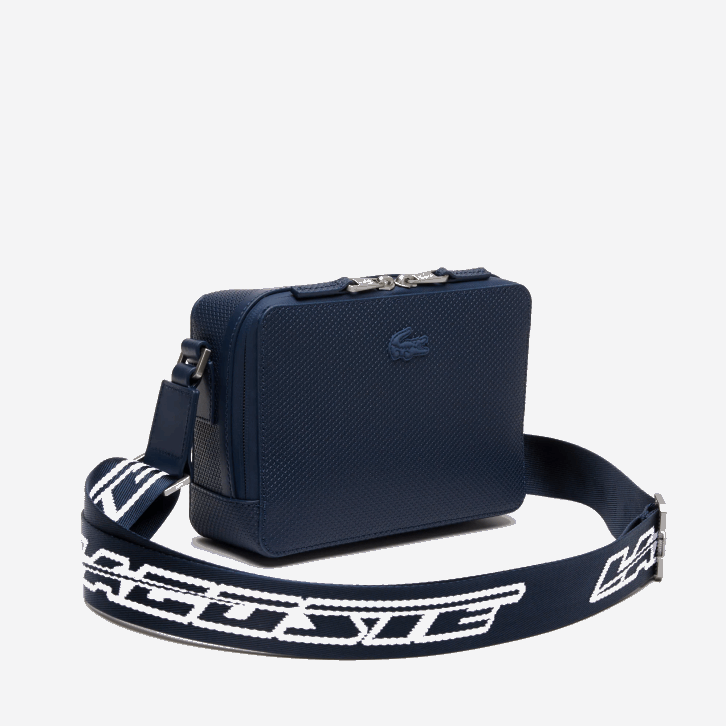 homens Lacoste azul nuit blanc m05 bolsa com alça logo chantaco 08D01955