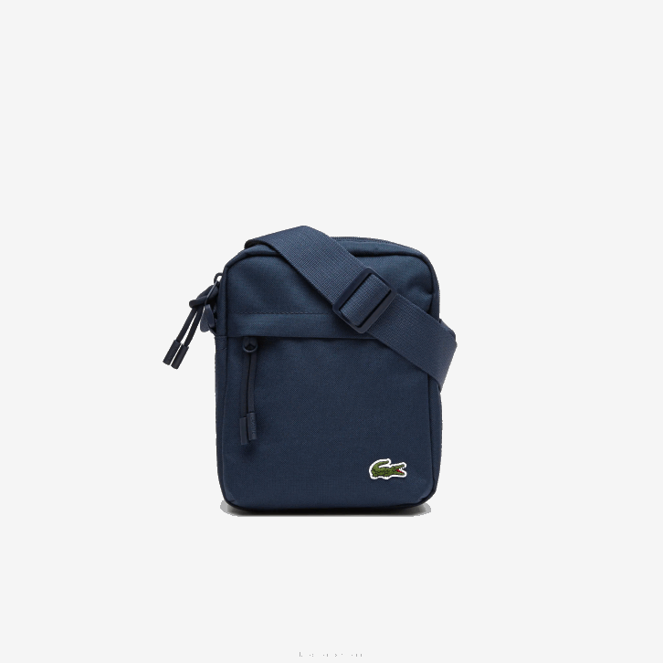 homens Lacoste casaco de pavão 992 bolsa cruzada com zíper 08D01982