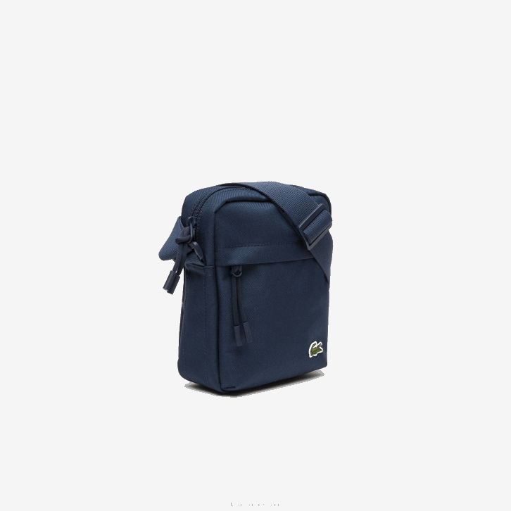homens Lacoste casaco de pavão 992 bolsa cruzada com zíper 08D01982