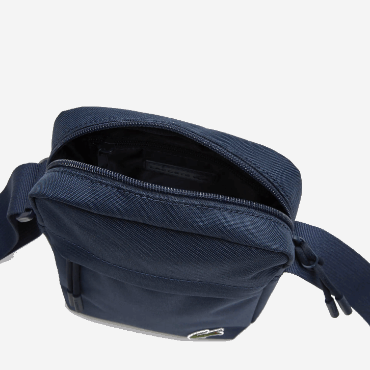 homens Lacoste casaco de pavão 992 bolsa cruzada com zíper 08D01982