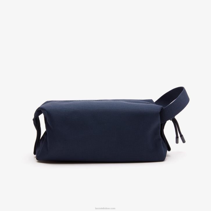 homens Lacoste casaco de pavão 992 bolsa de higiene com zíper 08D02122