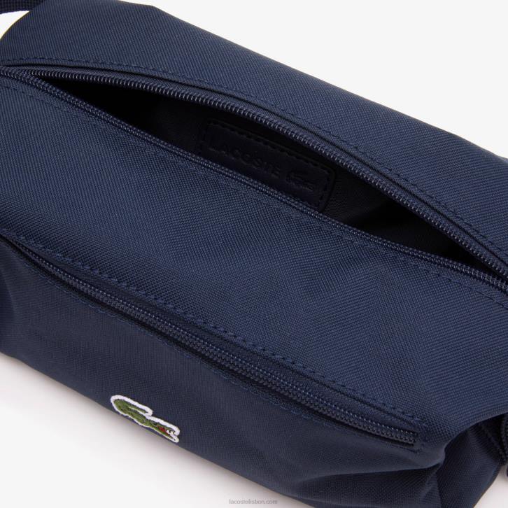 homens Lacoste casaco de pavão 992 bolsa de higiene com zíper 08D02122