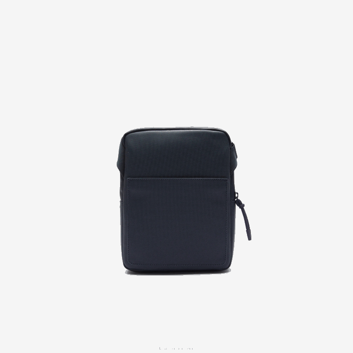 homens Lacoste eclipse b88 lcst bolsa cruzada petit pique com zíper médio 08D02012
