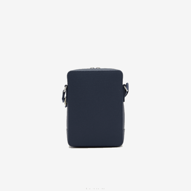 homens Lacoste fuzileiro naval 166 argentino k39 bolsa para câmera vertical em couro chantaco com costura fosca 08D02026