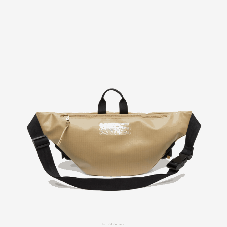 homens Lacoste leão noir m21 bolsa de cintura com estampa de logo 08D01950