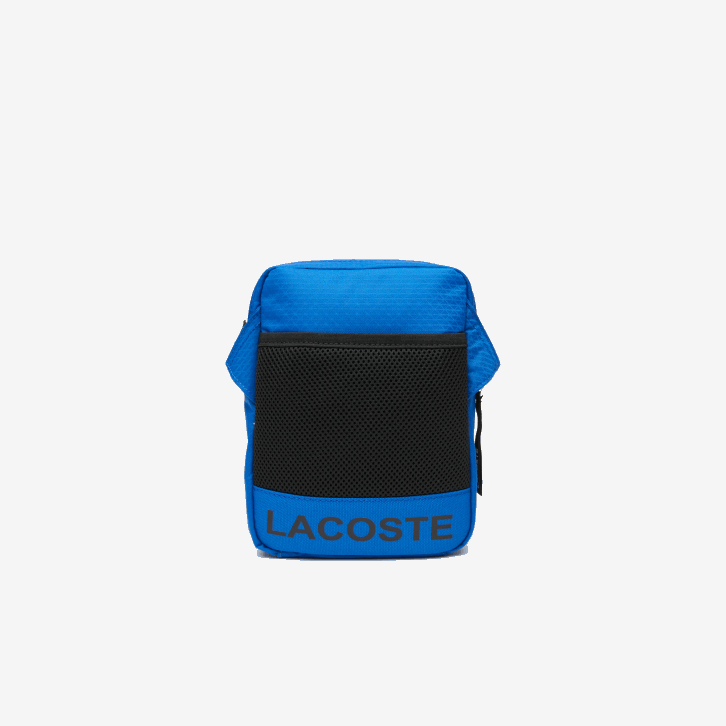 homens Lacoste marina noir farine k97 bolsa transversal color block com alça contrastante 08D02103