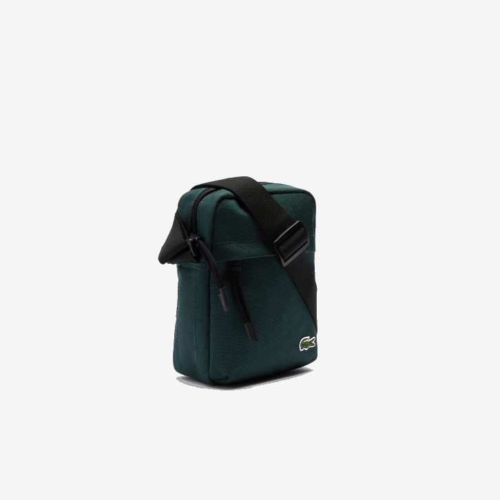 homens Lacoste plumagem noir g81 bolsa multiuso vertical em lona neocroc 08D02119