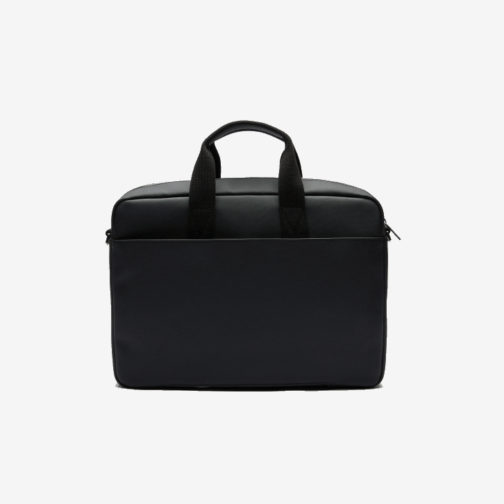 homens Lacoste preto 000 bolsa clássica petit pique para computador 08D02027