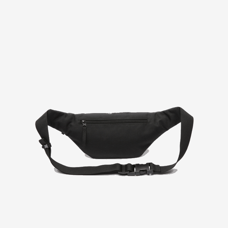 homens Lacoste preto 000 bolsa de cinto de fibra reciclada 08D02007