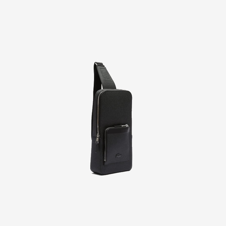 homens Lacoste preto 000 bolsa de couro chantaco confortável 08D02014