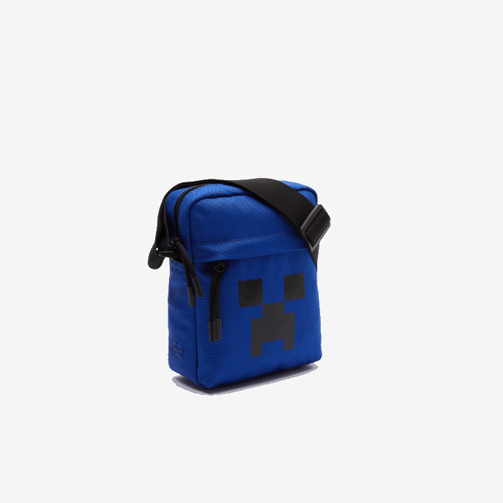 homenscósmico minecraft j93 bolsa cruzada vertical lacoste x minecraft em canvas 08D02035