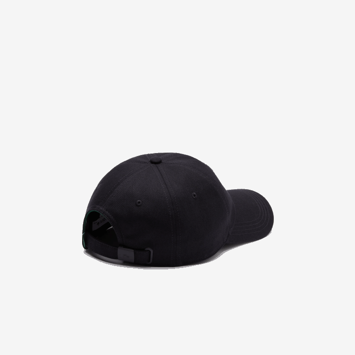homens Lacoste azul marinho hde flâmulas l gorro de algodão orgânico 08D02301