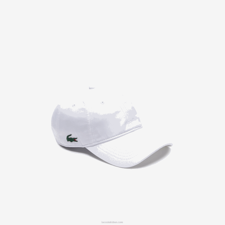 homens Lacoste branco 001 boné esportivo leve 08D01923
