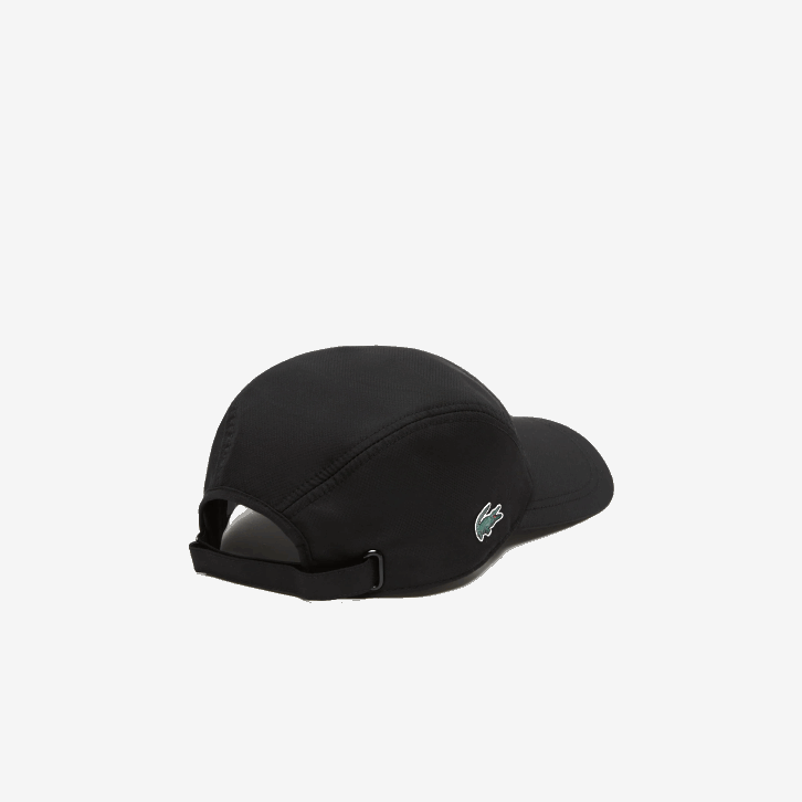 homens Lacoste preto 031 boné de tênis de crocodilo exclusivo esportivo 08D02236