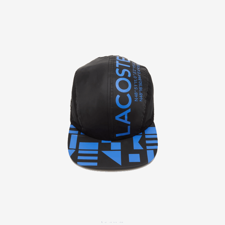 homens Lacoste preto azul y88 boné esportivo leve 08D02259
