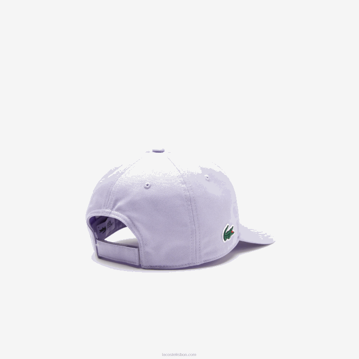 homens Lacoste roxo 3k0 Boné de sarja Sport Miami Open Edition 08D02173